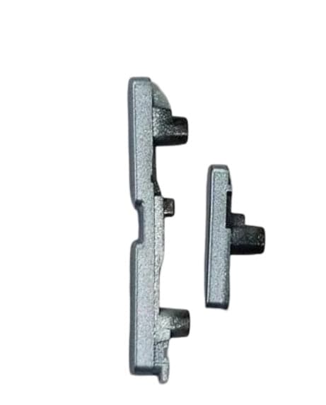 External Side Button Out Keys for Motorola Moto Edge 50 Fusion Silver - image 1