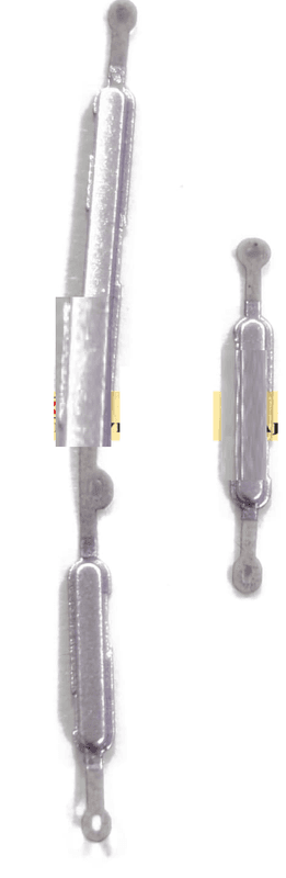 External Side Button Out Keys for Nokia 2.4 White - image 1