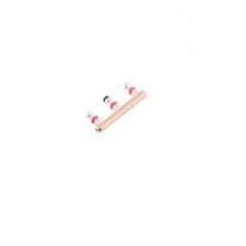 External Side Button Out Keys for OnePlus 6 White - image 1