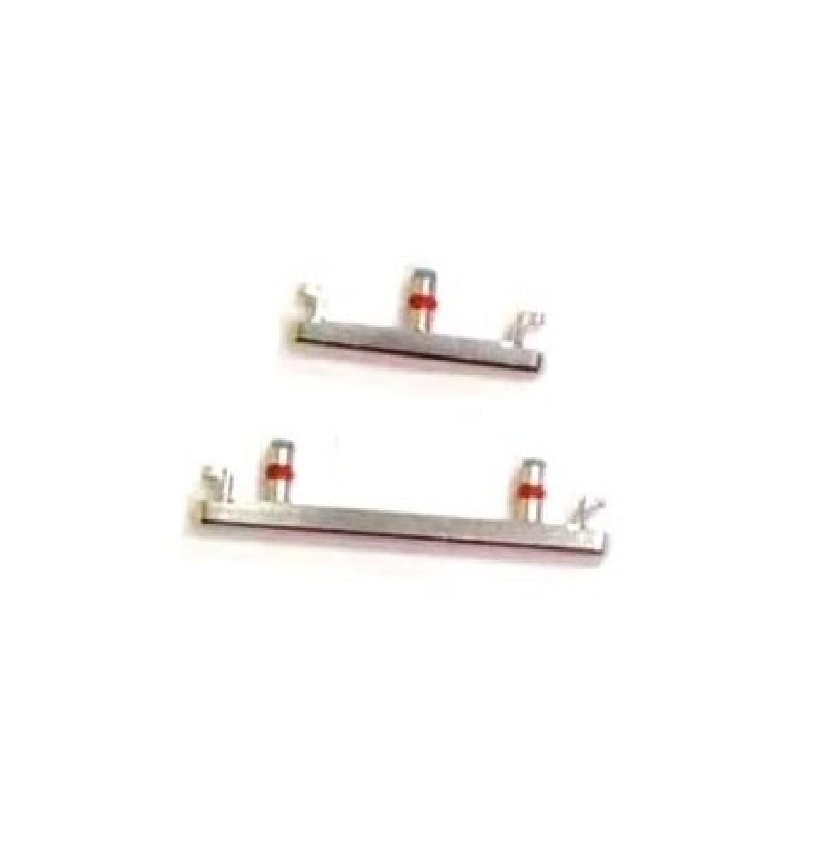 External Side Button Out Keys for OnePlus 8 white - image 1