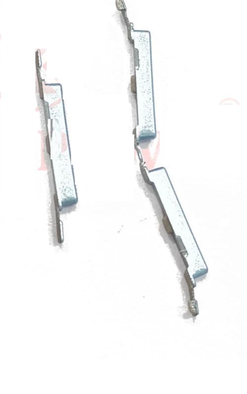 External Side Button Out Keys for Realme GT 2 5G Silver - image 1