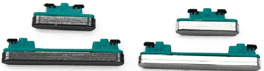 External Side Button Out Keys for Samsung Glalaxy S24 FE Black - image 1
