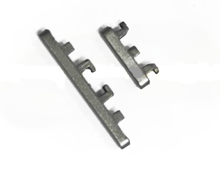 External Side Button Out Keys for Vivo T4 5G Silver - image 1