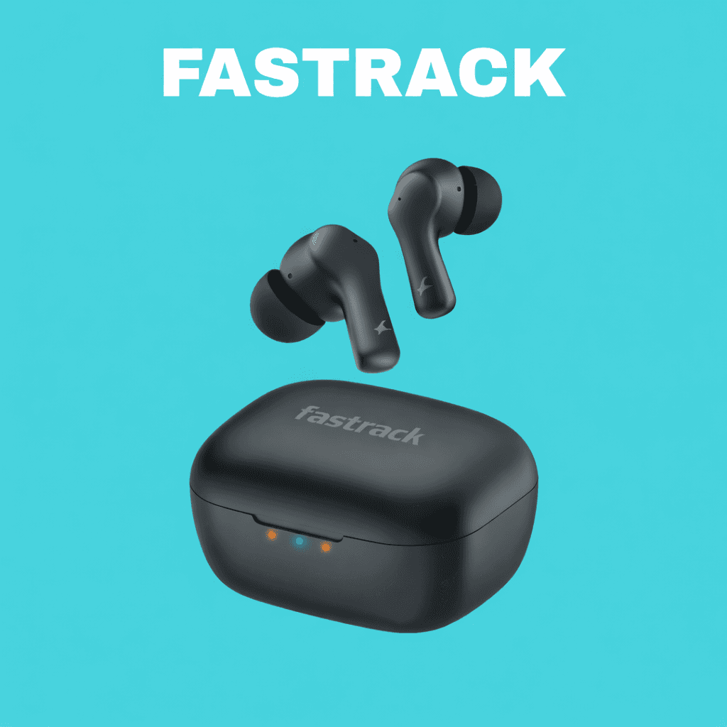 Fastrack FPods FZ100 Replacement Left/Right Earbud & Charging Case — Left Side / White - image 1