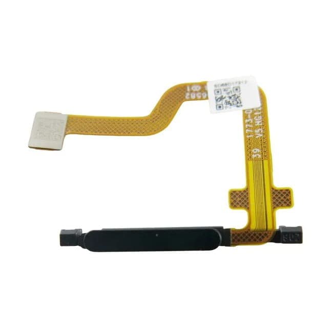 Fingerprint Sensor Flex for Moto E22 Black - image 1