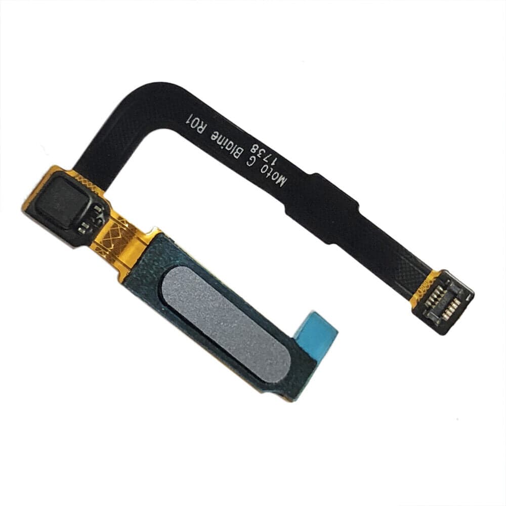 Fingerprint Sensor Flex for Motorola Moto G6 Silver - image 1
