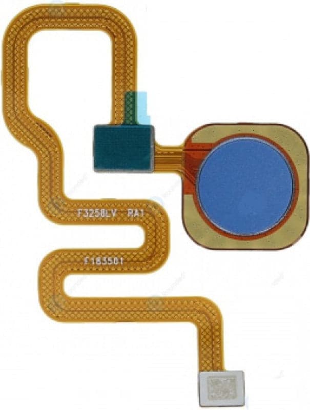 Fingerprint Sensor Flex for Xiaomi Redmi Note 6 Pro Blue - image 1
