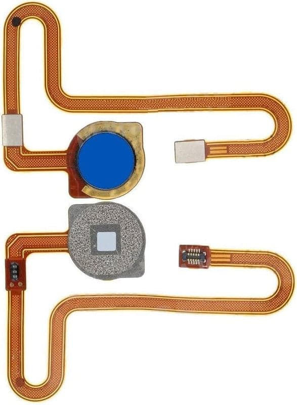Fingerprint Sensor Flex for Xiaomi Redmi Note 8 Blue - image 1