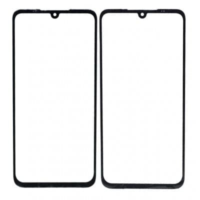 Touch Screen Front Glass for LG G8X Plus Black - image 1