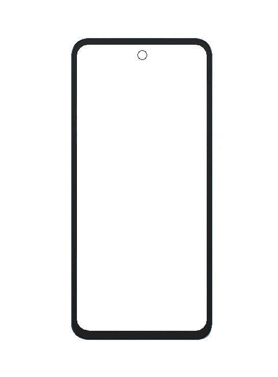 Front Glass Touch Glass for Nokia XR 20 Black - image 1