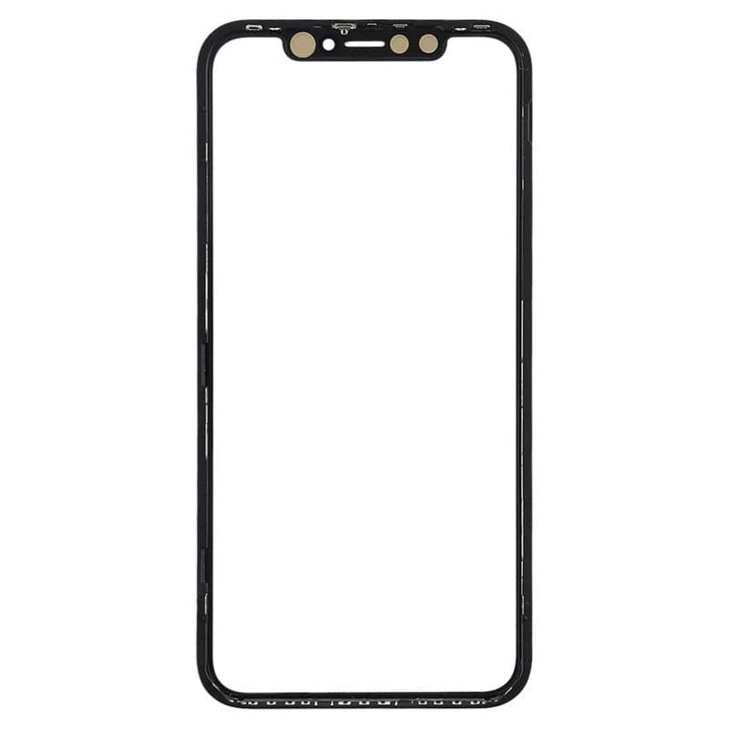 Touch Screen Front Glass for Apple iPhone 11 Black - image 1