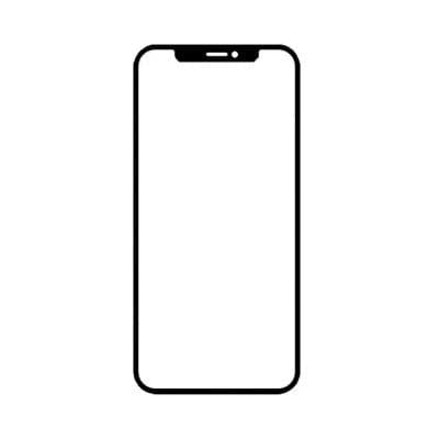 Touch Screen Front Glass for Apple iPhone 12 Black - image 1