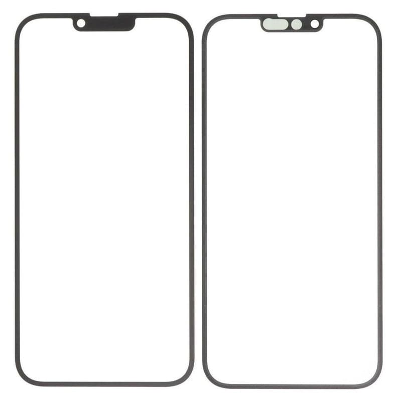 Touch Screen Front Glass for Apple iPhone 14 Plus Black - image 1