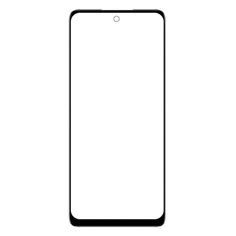 Front Glass Touch Screen for Moto G53 Black - image 1