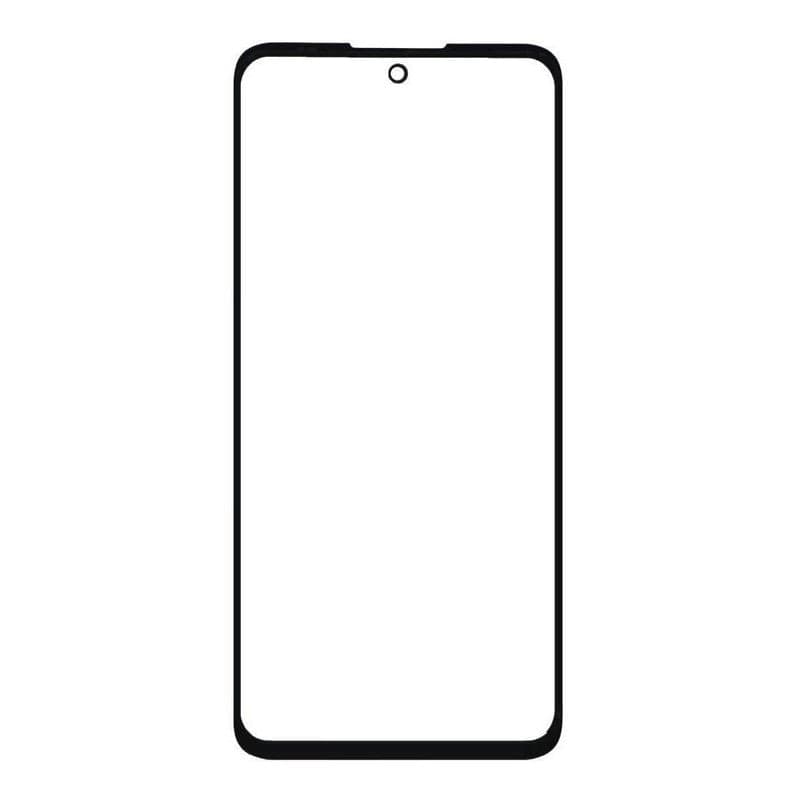 Touch Screen Front Glass for Motorola Moto Edge 20 Fusion Black - image 1