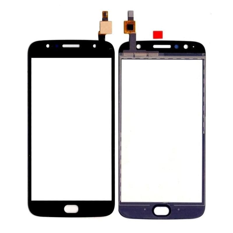 Touch Screen Front Glass for Motorola Moto G5s Plus Black - image 1
