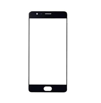 Touch Screen Front Glass for OnePlus 3 Black - image 1