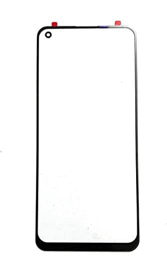 Touch Screen Front Glass for Realme 7 Pro Black - image 1