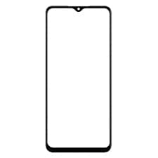 Touch Screen Front Glass for Realme C35 Black - image 1