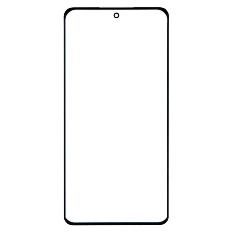 Touch Screen Front Glass for Oppo Reno 8T 5G Black - image 1