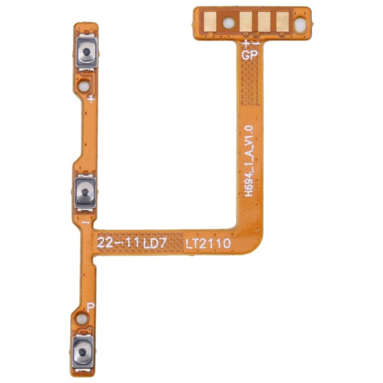 Power Volume Button Flex for Tecno Pova 5G LD7J - image 1