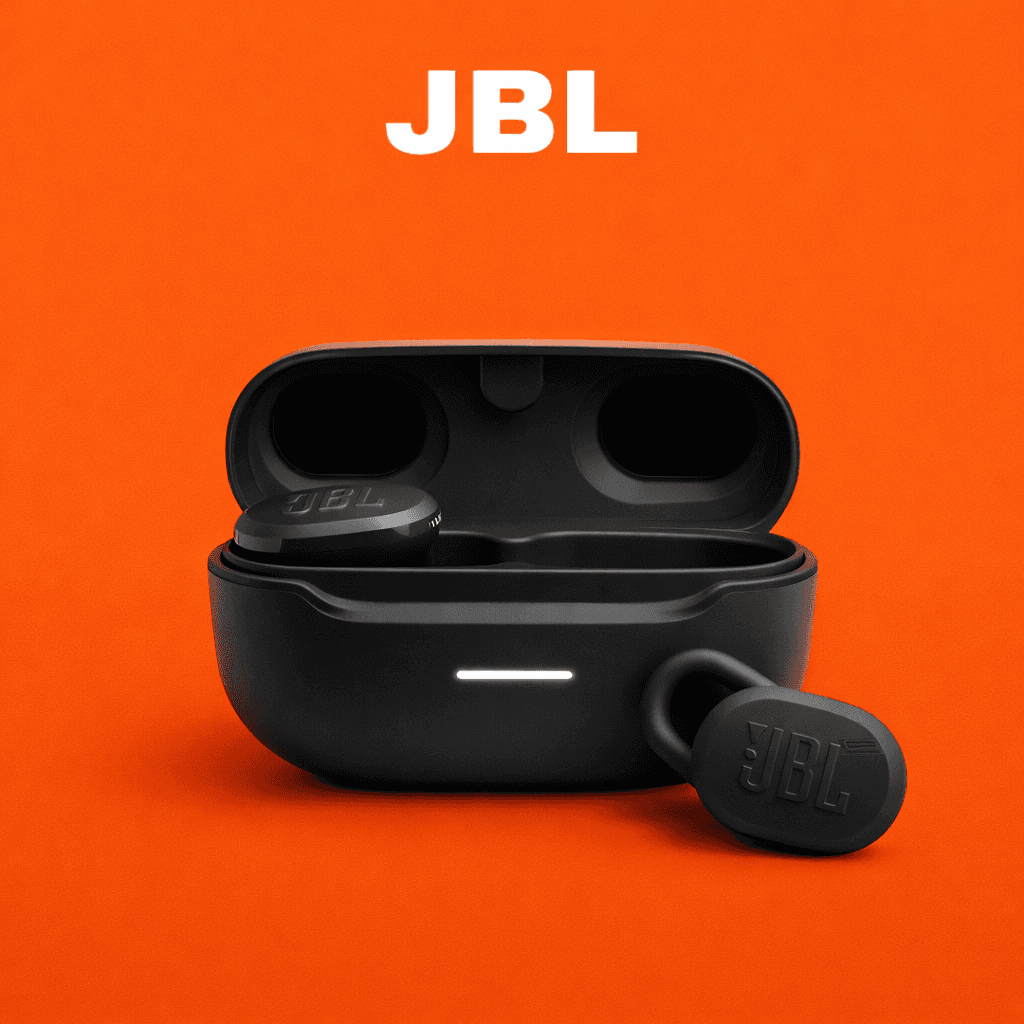 JBL Endurance Race TWS Replacement Parts (Pair / Charging Case) Replacement Left/Right Earbud & Charging Case — Both Pair / Black - image 1