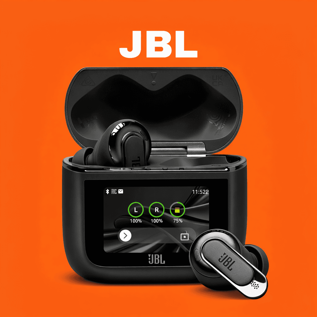JBL Tour Pro 3 – Replacement Parts (Pair / Charging Case) Replacement Left/Right Earbud & Charging Case — Both Side / Grey - image 1