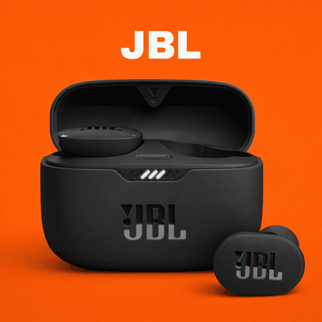 JBL Tune 130NC – Replacement Parts (Pair / Charging Case) Replacement Left/Right Earbud & Charging Case — Both Side / Black - image 1
