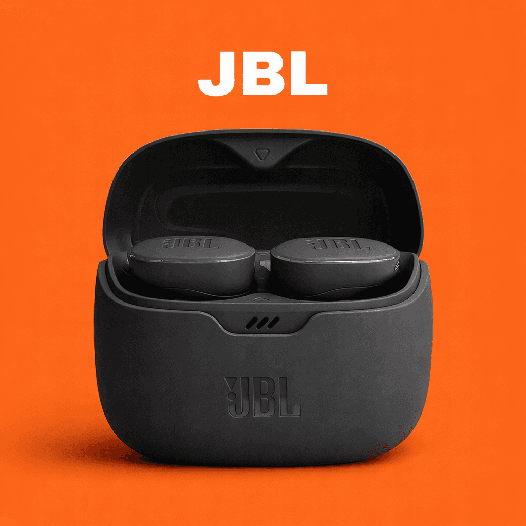 JBL Tune Buds Replacement Parts (Pair / Charging Case) Replacement Left/Right Earbud & Charging Case — Both Pair / White - image 1