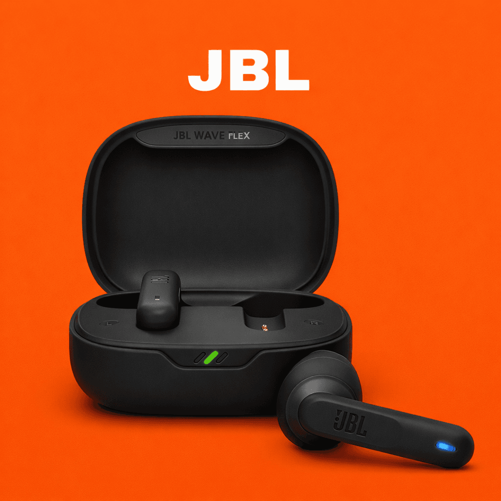JBL Wave Flex – Replacement Parts (Pair / Charging Case) Replacement Left/Right Earbud & Charging Case — Both Side / Black - image 1