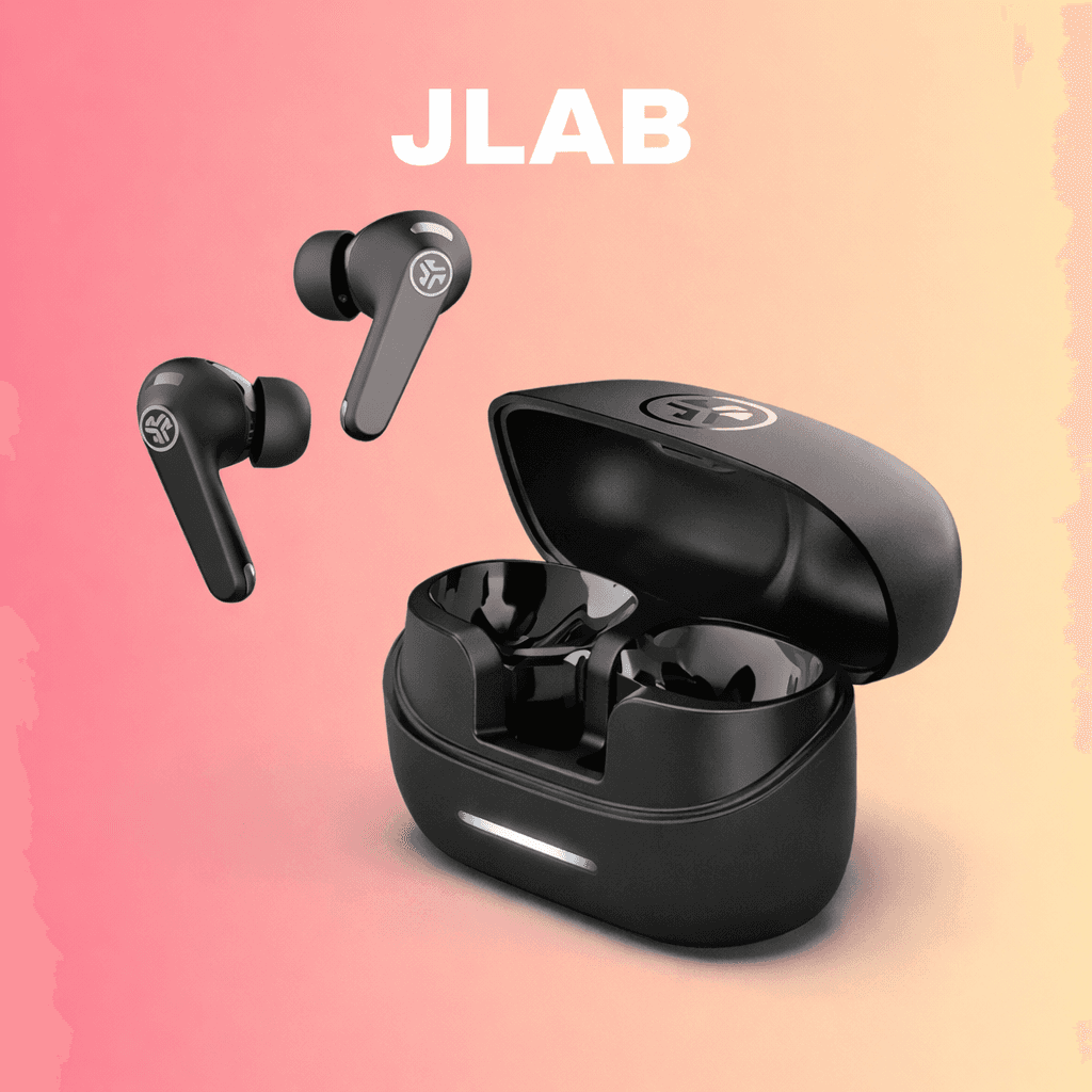 Jlab JBuds Pods ANC Replacement Left/Right Earbud & Charging Case — left side / Black - image 1