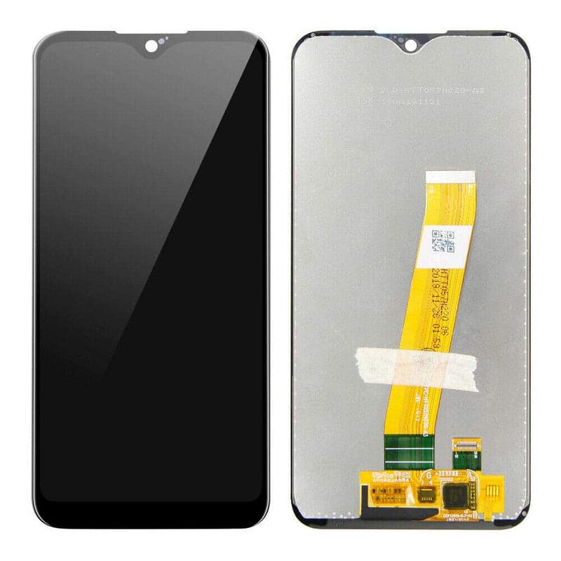 Lcd Display Combo Folder for Samsung Galaxy A01 Black - image 1