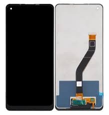 Lcd Display Combo Folder for Samsung Galaxy A21 Black - image 1