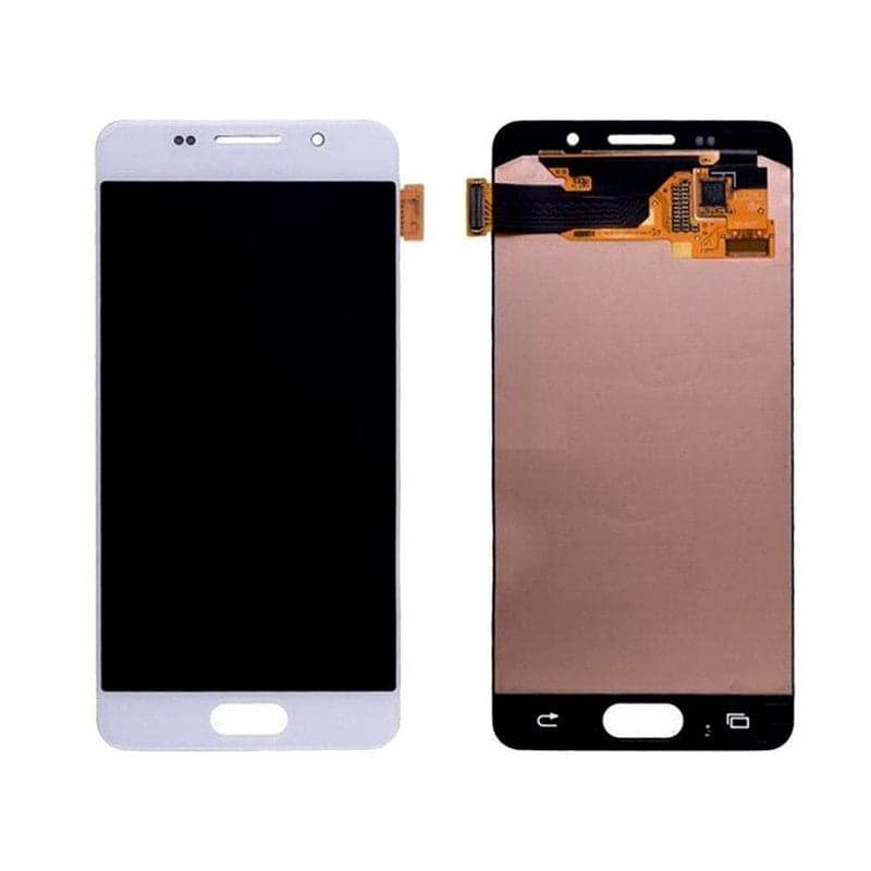 Lcd Display Combo Folder for Samsung Galaxy A3 White - image 1