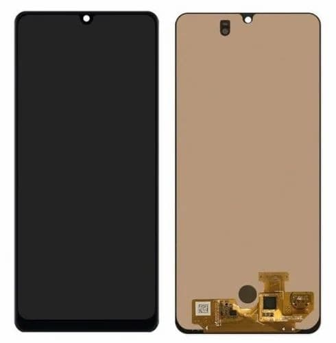Lcd Display Combo Folder for Samsung Galaxy A31 Black - image 1
