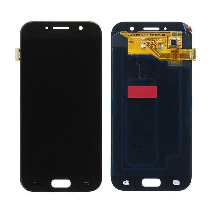 Lcd Display Combo Folder for Samsung Galaxy A5 2017 Black - image 1