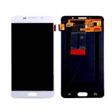 Lcd Display Combo Folder for Samsung Galaxy A7 2016 White - image 1