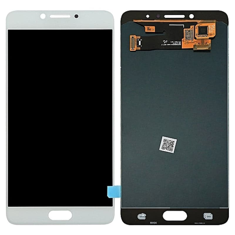 Lcd Display Combo Folder for Samsung Galaxy C7 Pro White - image 1