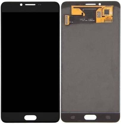 Lcd Display Combo Folder for Samsung Galaxy C9 Pro Black - image 1