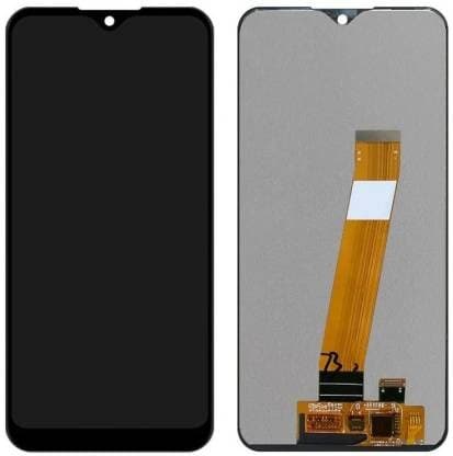 Lcd Display Combo Folder for Samsung Galaxy M01 Black - image 1