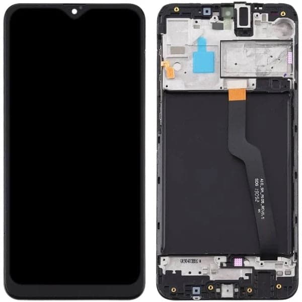 Lcd Display Combo Folder with Frame for Samsung Galaxy A10 Black - image 1
