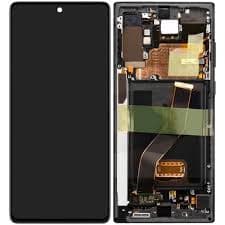 Lcd Display Combo Folder with Frame for Samsung Galaxy Note 10 Plus Black - image 1