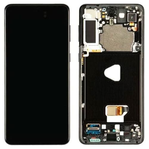 Lcd Display Combo Folder with Frame for Samsung Galaxy S21 Plus Black - image 1