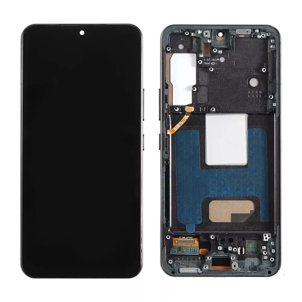 Lcd Display Combo Folder with Frame for Samsung Galaxy S22 Black - image 1