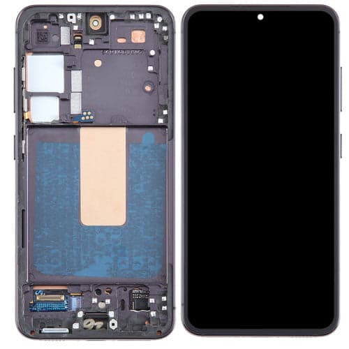 Lcd Display Combo Folder with Frame for Samsung Galaxy S23 Black - image 1