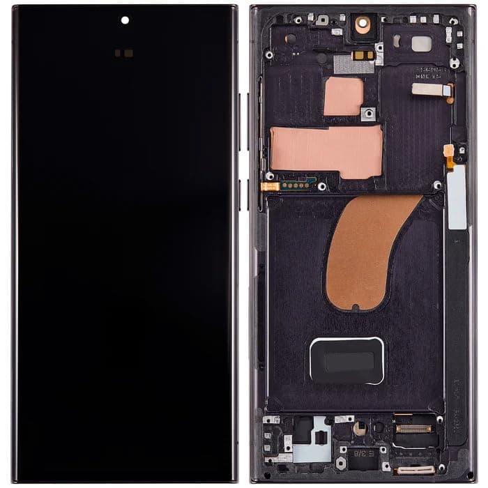 Lcd Display Combo Folder with Frame for Samsung Galaxy S23 Ultra - image 1