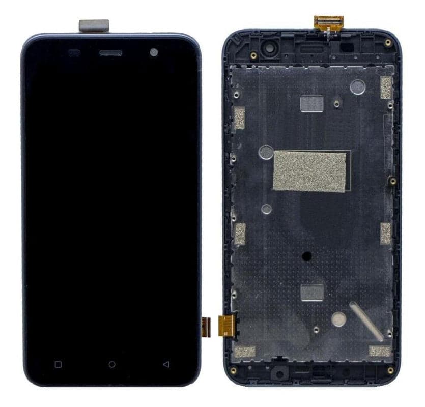 Lcd Display Folder Combo for GIONEE P3S Black - image 1