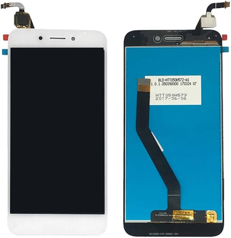 Lcd Display Folder Combo for HUWAEI Holly 4 White - image 1