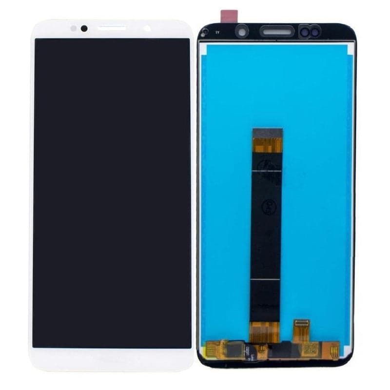 Lcd Display Folder Combo for HUWAEI Y5 2018 White - image 1