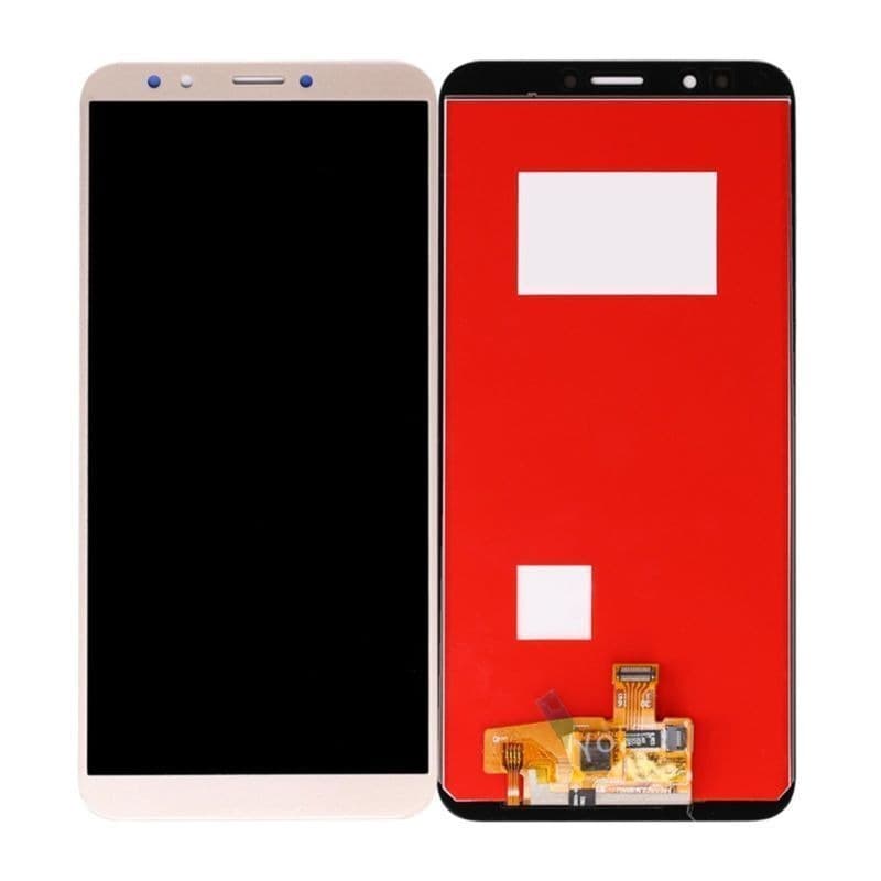 Lcd Display Folder Combo for HUWAEI y7 prime 2018 Black - image 1